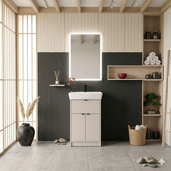 Мебель для ванных комнат 50 - 60 см 