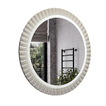 Зеркало Зеркало со светодиодной подсветкой Мадрид 70 серый шёлк