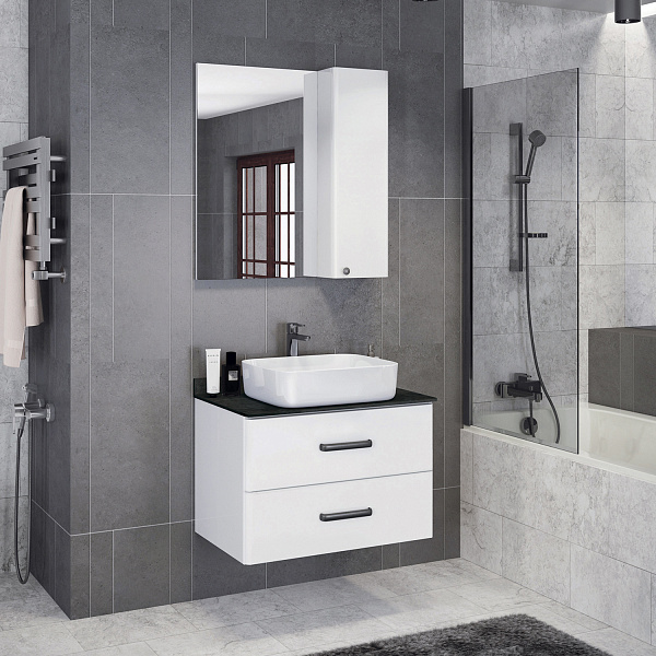 Мебель для ванных комнат 70 - 76 см Коллекция Comforty Амстердам 75