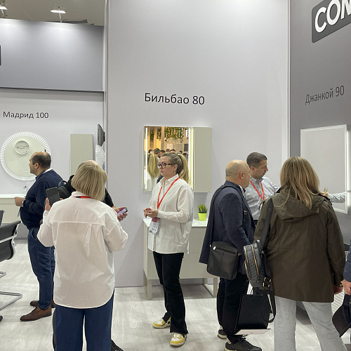 Мебель для ванных COMFORTY на MOSBUILD 2024