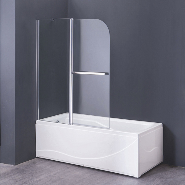 Стеклянная шторка на борт ванны Comforty 29CR 1200*1400 мм