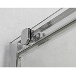 Душевое ограждение Comforty 33P матовое стекло с рисунком узоры, поддон, 1200*800*1925