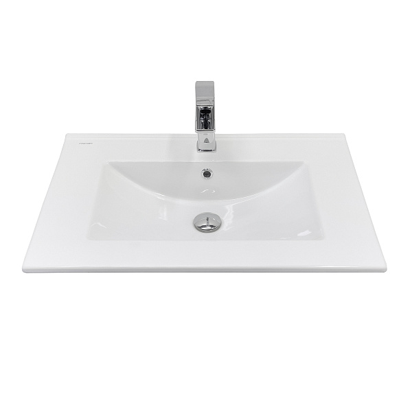 Накладная мебельная раковина столешница 70 см Comforty 70E