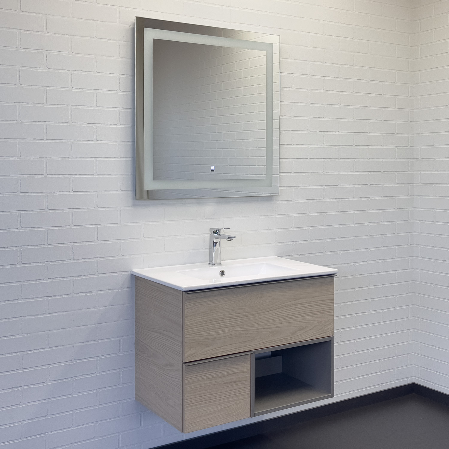 Новая коллекция мебели для ванной команты Comforty Тургояк 75 Новая коллекция мебели для ванной команты Comforty Тургояк 75