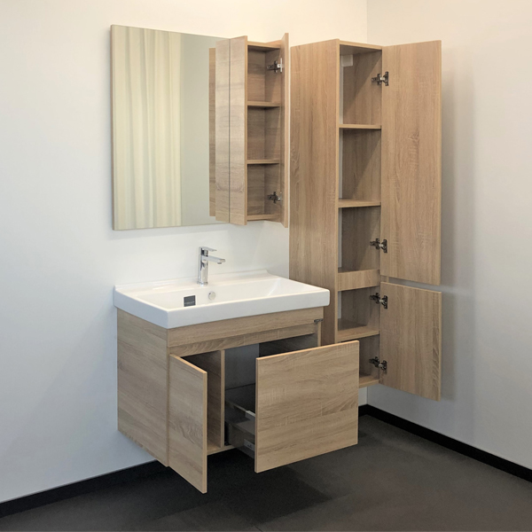 Мебель для ванных комнат 80 - 90 см Коллекция Comforty Тромсе 80