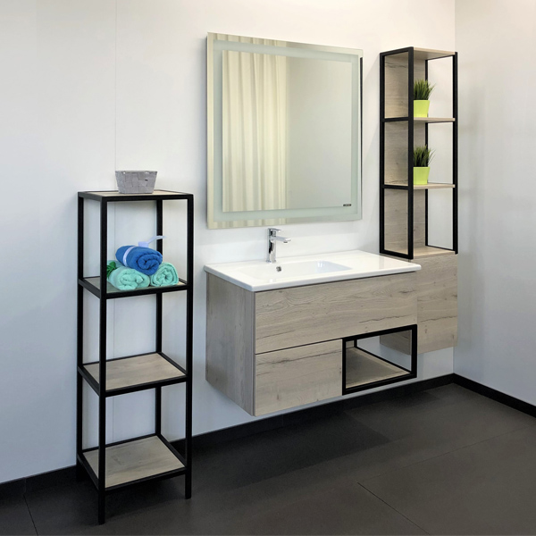Мебель для ванных комнат 80 - 90 см Коллекция Comforty Мальме 90